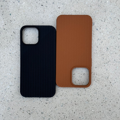 Weave Pattern Silicon Case for iPhone